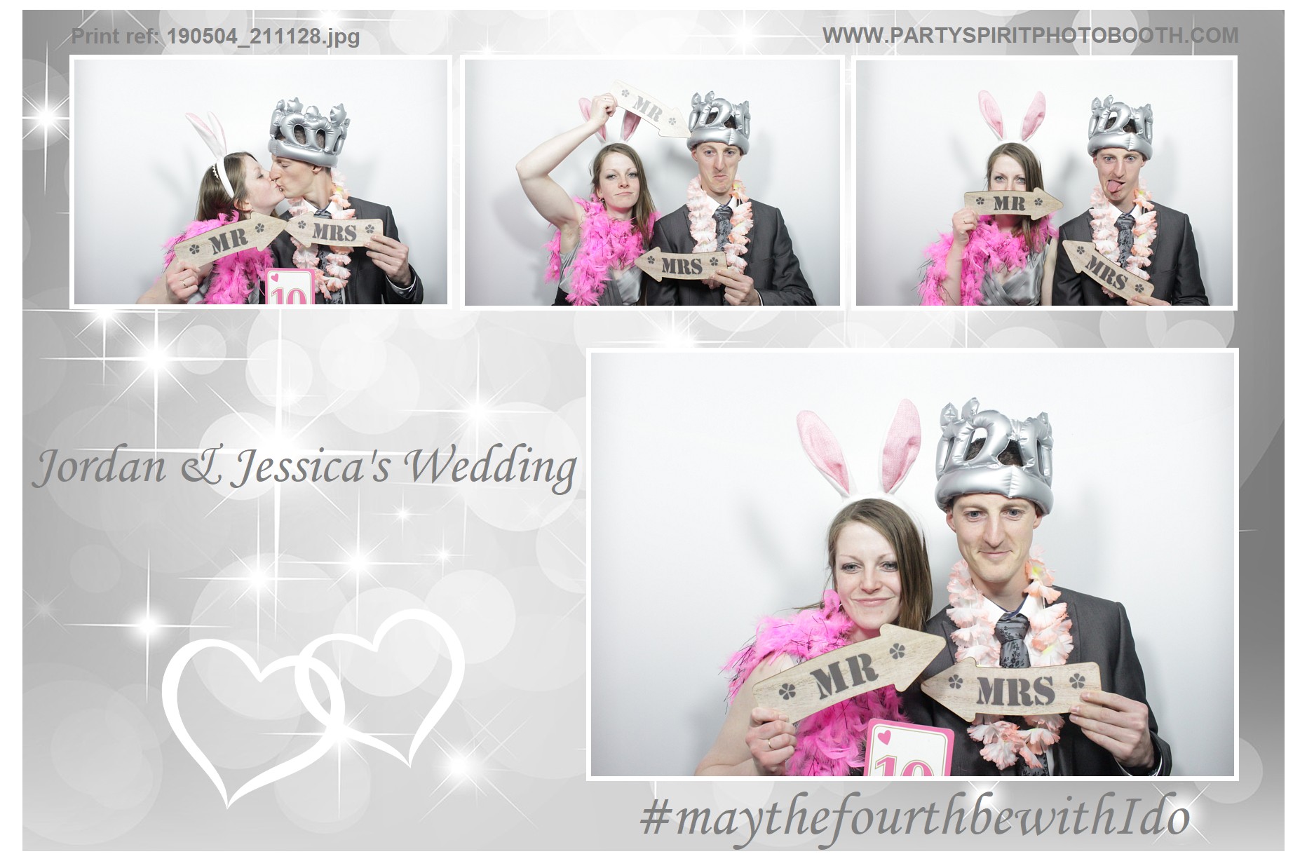 Jordan and Jessica's Wedding | View more photos from the event at gallery.partyspiritphotobooth.com/u/PartySpiritPhotoBooth/Jordan-and-Jessicas-Wedding